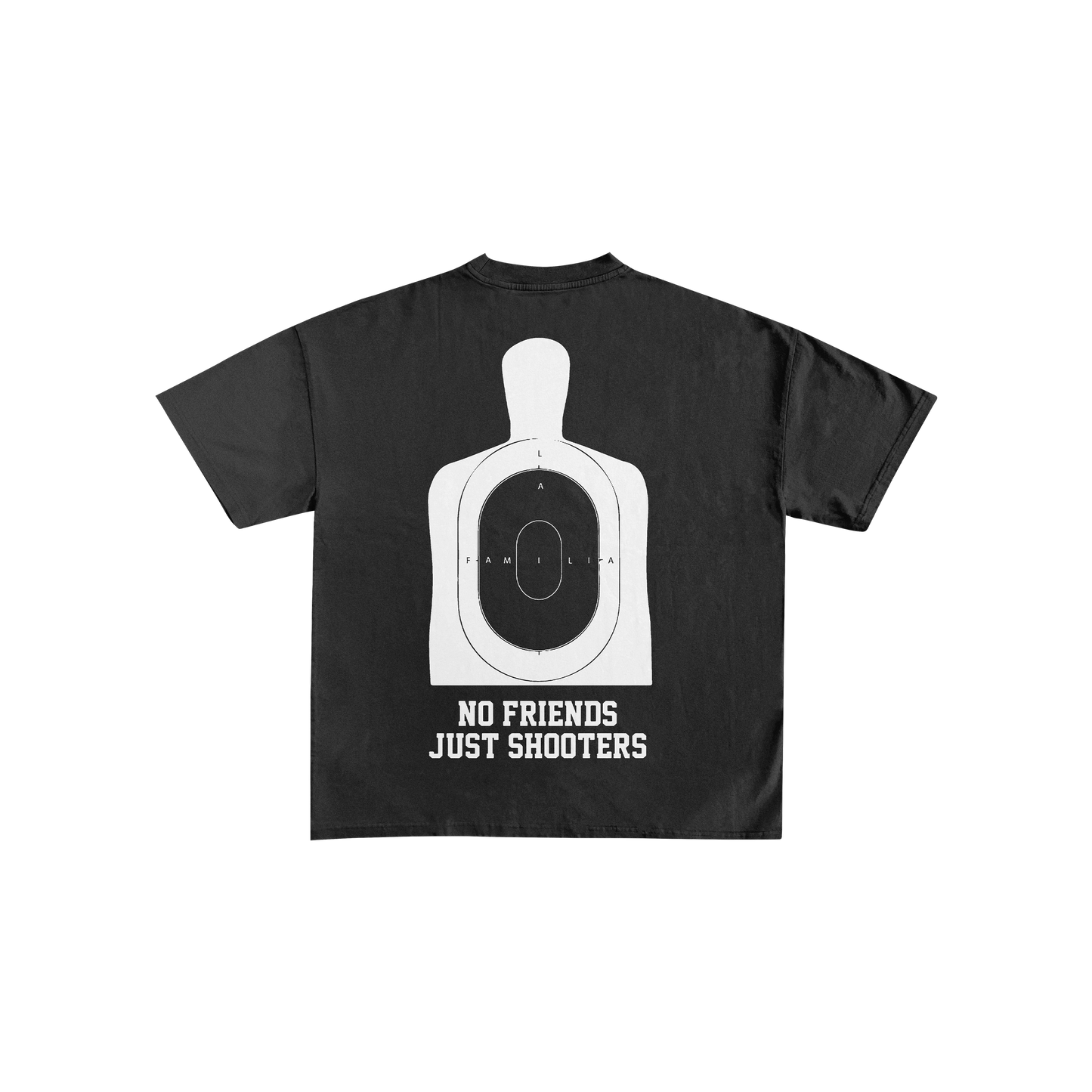 NO FRIENDS JUST SHOOTERS TEE
